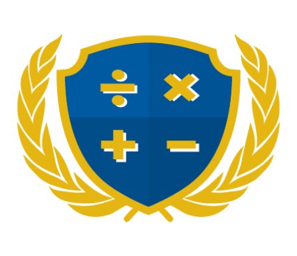 Math Champions shield logo.